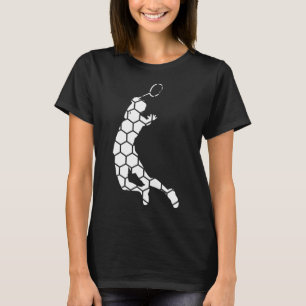 Shuttle Badminton Squash Badminton Player  T-Shirt