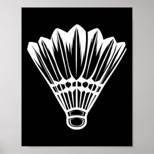 Shuttle Badmintonist  Poster