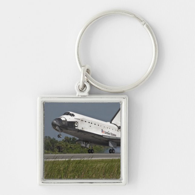 Shuttle Endeavour landing Kennedy Space Centre Key Ring (Front)
