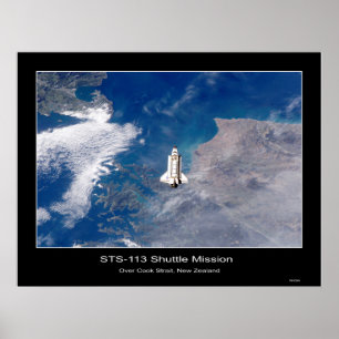 Shuttle-iss005e21472 Poster