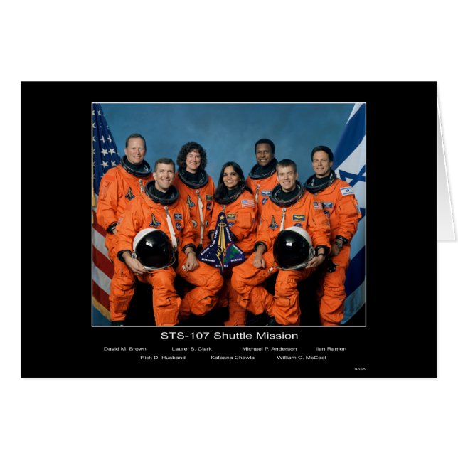 Shuttle Mission STS 107 (Front Horizontal)