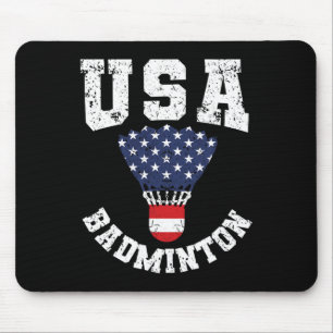 Shuttle Red White Blue 4th July Patriotic Usa Dmin Mouse Mat