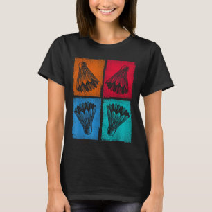 Shuttle Sports Badminton Player T-Shirt