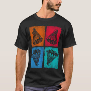 Shuttle Sports Badminton Player T-Shirt