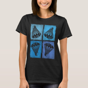 Shuttle Sports Badminton Player T-Shirt
