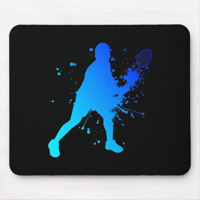 Shuttle Squash Dminton Player  Mouse Mat (Front)