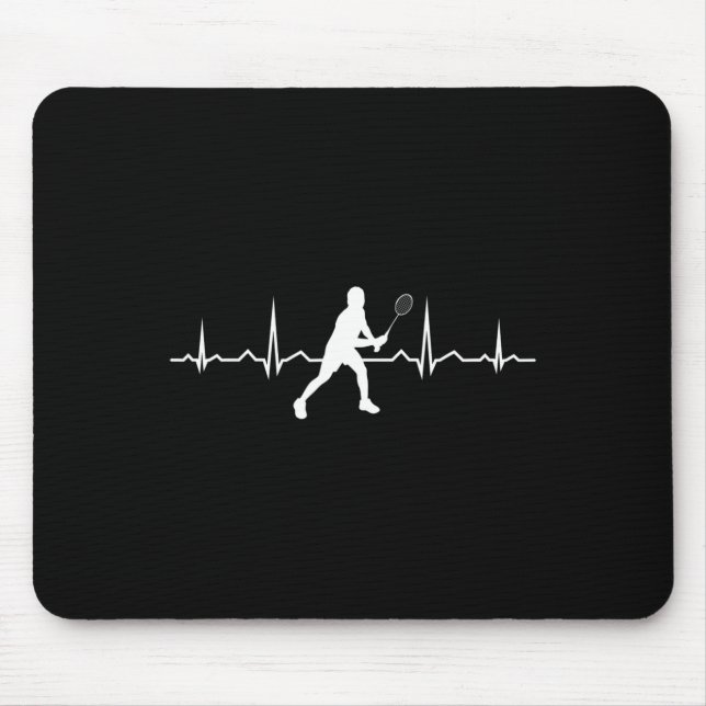Shuttle Squash Women's Dminton Player  Mouse Mat (Front)
