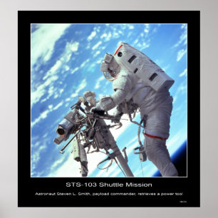 Shuttle-sts103_701_047 Poster