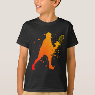 Shuttle Womens Badminton Player Mens Squash T-Shirt