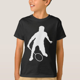 Shuttle Womens Badminton Player Squash Men T-Shirt