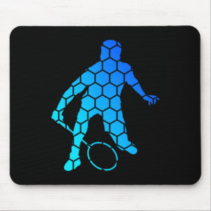 Shuttle Womens Badminton Squash Men Mouse Mat