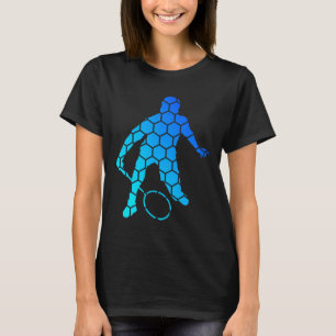 Shuttle Womens Badminton Squash Men T-Shirt
