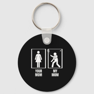 Shuttle Your Mum My Mum Son Daughter Funny Dminton Key Ring