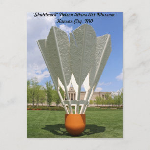 Shuttlecock # 1 postcard