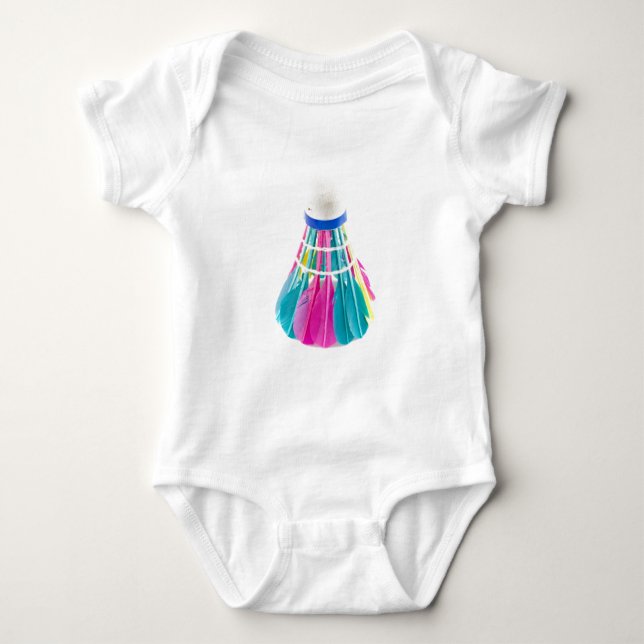 Shuttlecock Baby Bodysuit (Front)