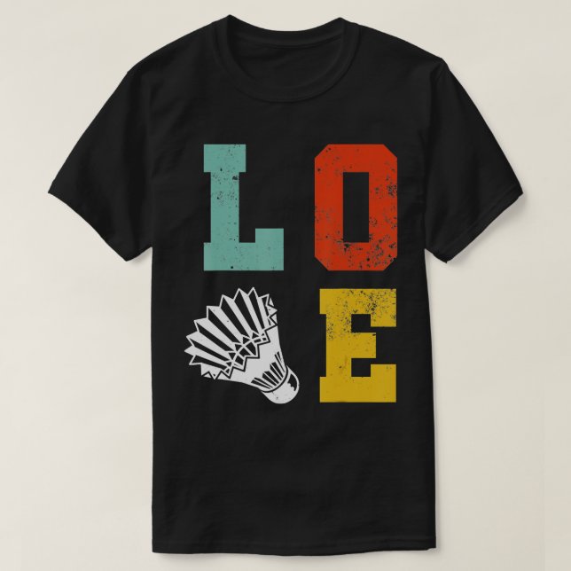 Shuttlecock Club Outfit For Players Coaches Fans B T-Shirt (Design Front)