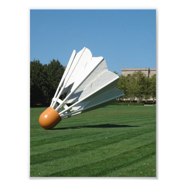 Shuttlecock in Kansas City Photo Print (Front)