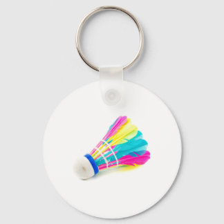 Shuttlecock Key Ring