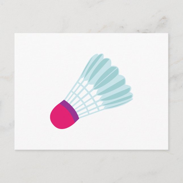 Shuttlecock Postcard (Front)