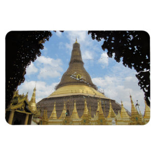 shwedagon arch magnet