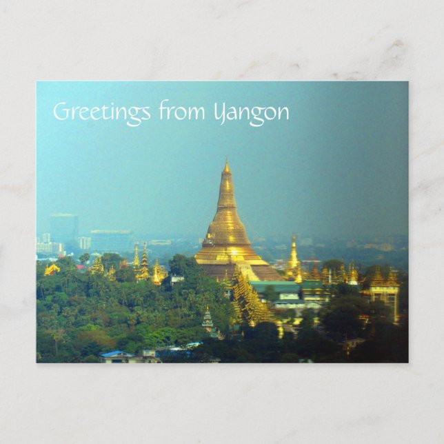 shwedagon greetings postcard (Front)