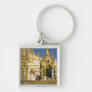 Shwedagon Pagoda (Paya), large temple site that Key Ring