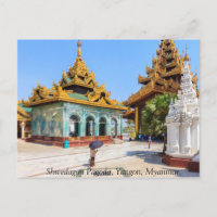 Shwedagon Pagoda, Yangon, Myanmar.
