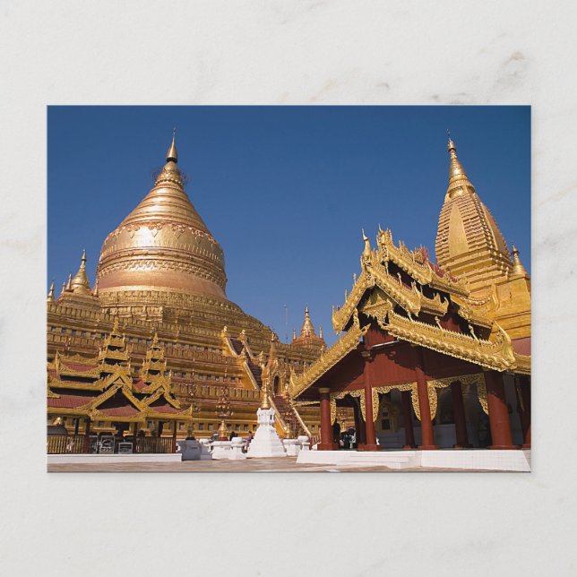 Shwezigon Paya Postcard (Front)