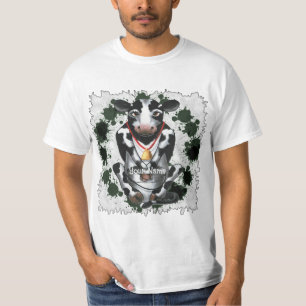 Shy Cow  bucket T-Shirt