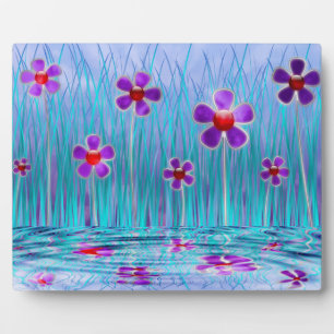 Shy Daisies Photo Plaque