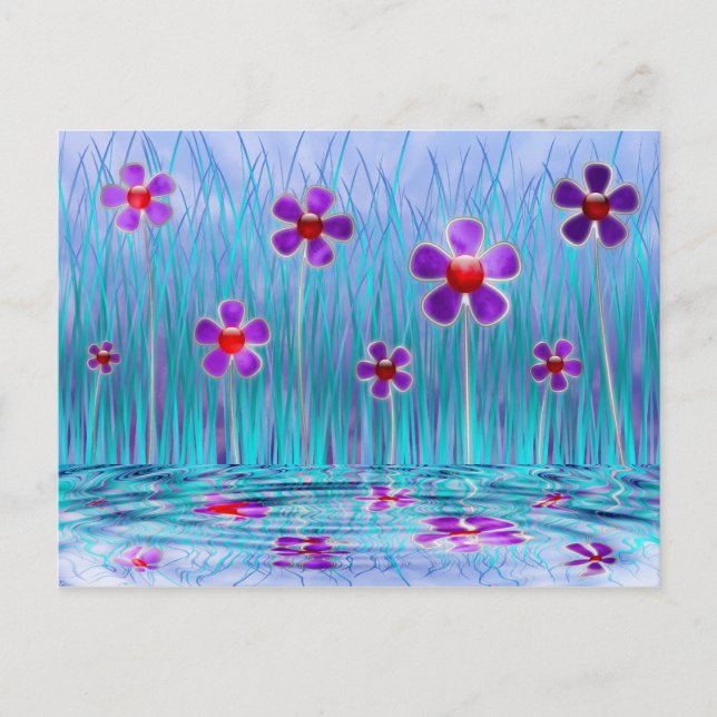 Shy Daisies Postcard (Front)