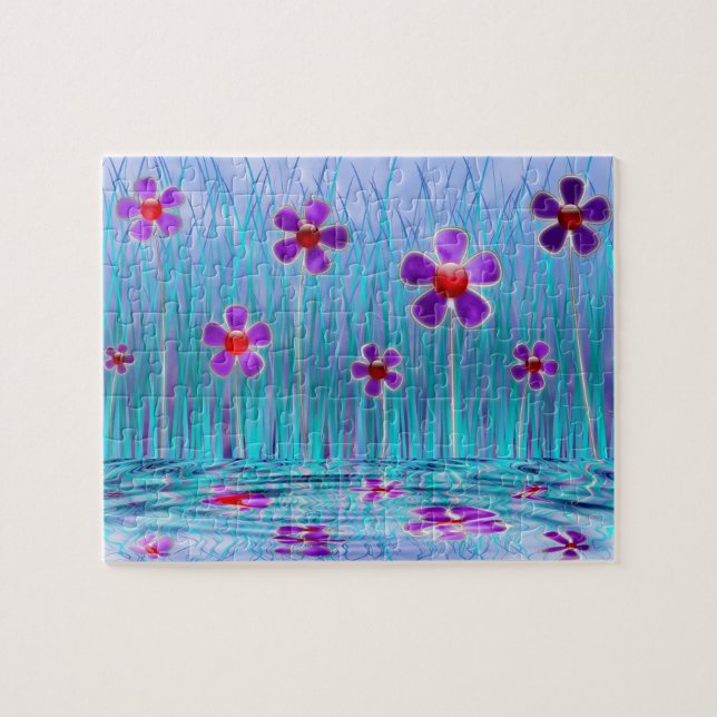 Shy Daisies Puzzle (Horizontal)