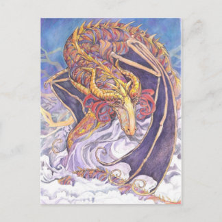 Shy Dragon Postcard