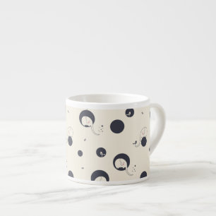 Shy Elephant Pattern Espresso Cup