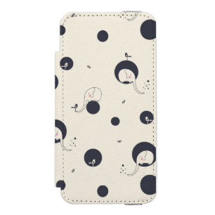Shy Elephant Pattern Incipio Watson™ iPhone 5 Wallet Case