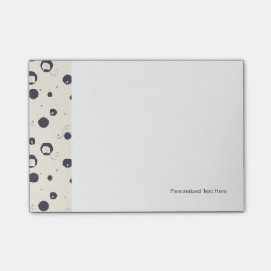 Shy Elephant Pattern Post-it Notes