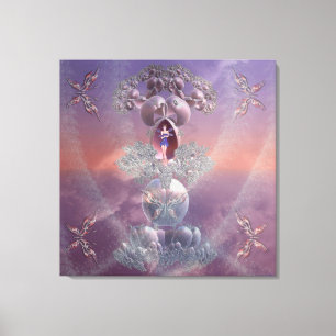Shy Fairy Queen Canvas