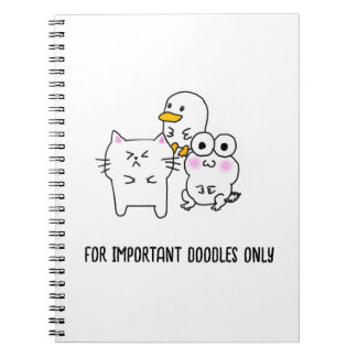 Shy friends notebook