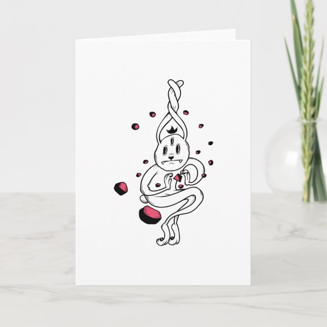 Shy Ghost Card (Front)