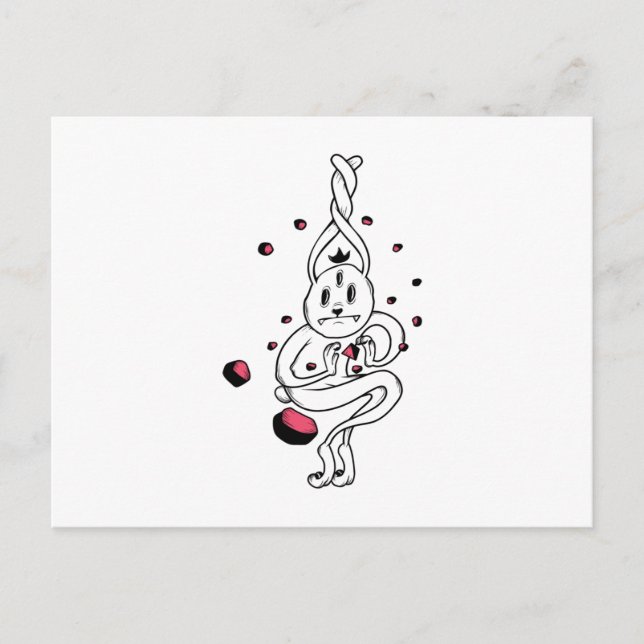 Shy Ghost Postcard (Front)