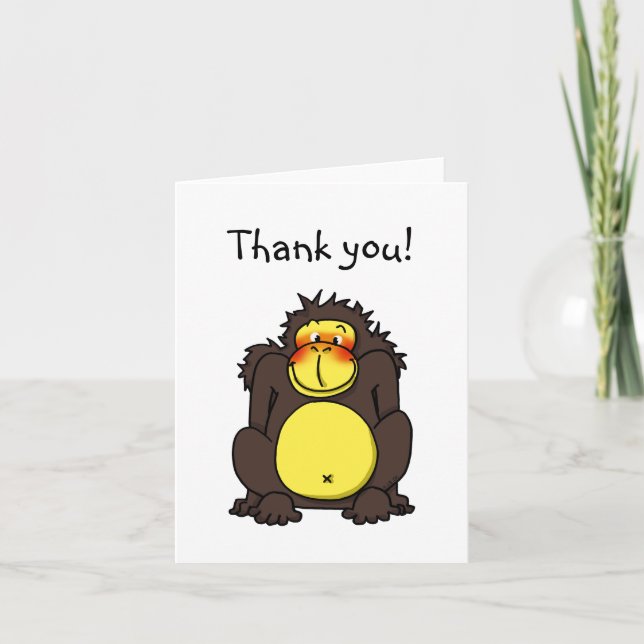 Shy gorilla thank you (Front)