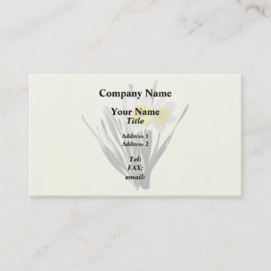 Shy Little Daffodil Business Card