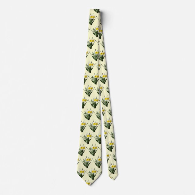 Shy Little Daffodil Tie (Front)