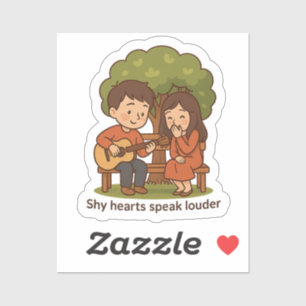 Shy Love Moment – Cute Couple