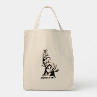 Shy Mr. Leaf Tote Bag
