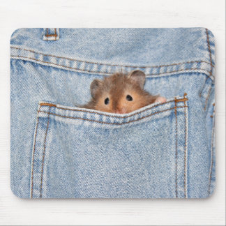 shy peekaboo mouse mat