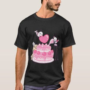 Shy Shrimp - Birthday cake T-Shirt