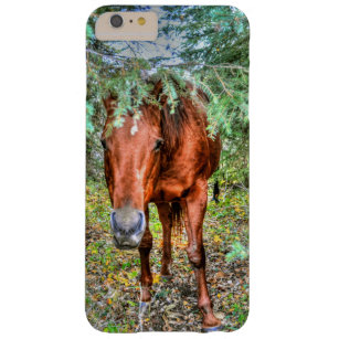 Shy Sorrel Mare & Trees Horse-lover's Equine Photo Barely There iPhone 6 Plus Case