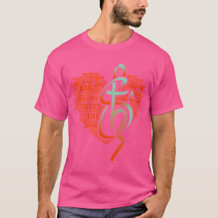 Shyju Mathew - Inspired Words - Jesus Lovers Desig T-Shirt