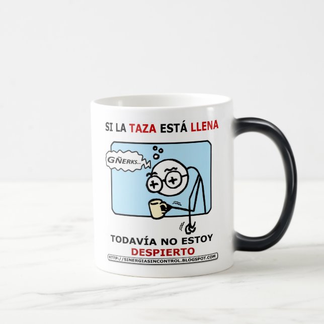 Si la taza está llena... magic mug (Right)